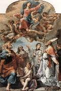 Ubaldo Gandolfi Madonna in Glory and Saints china oil painting reproduction